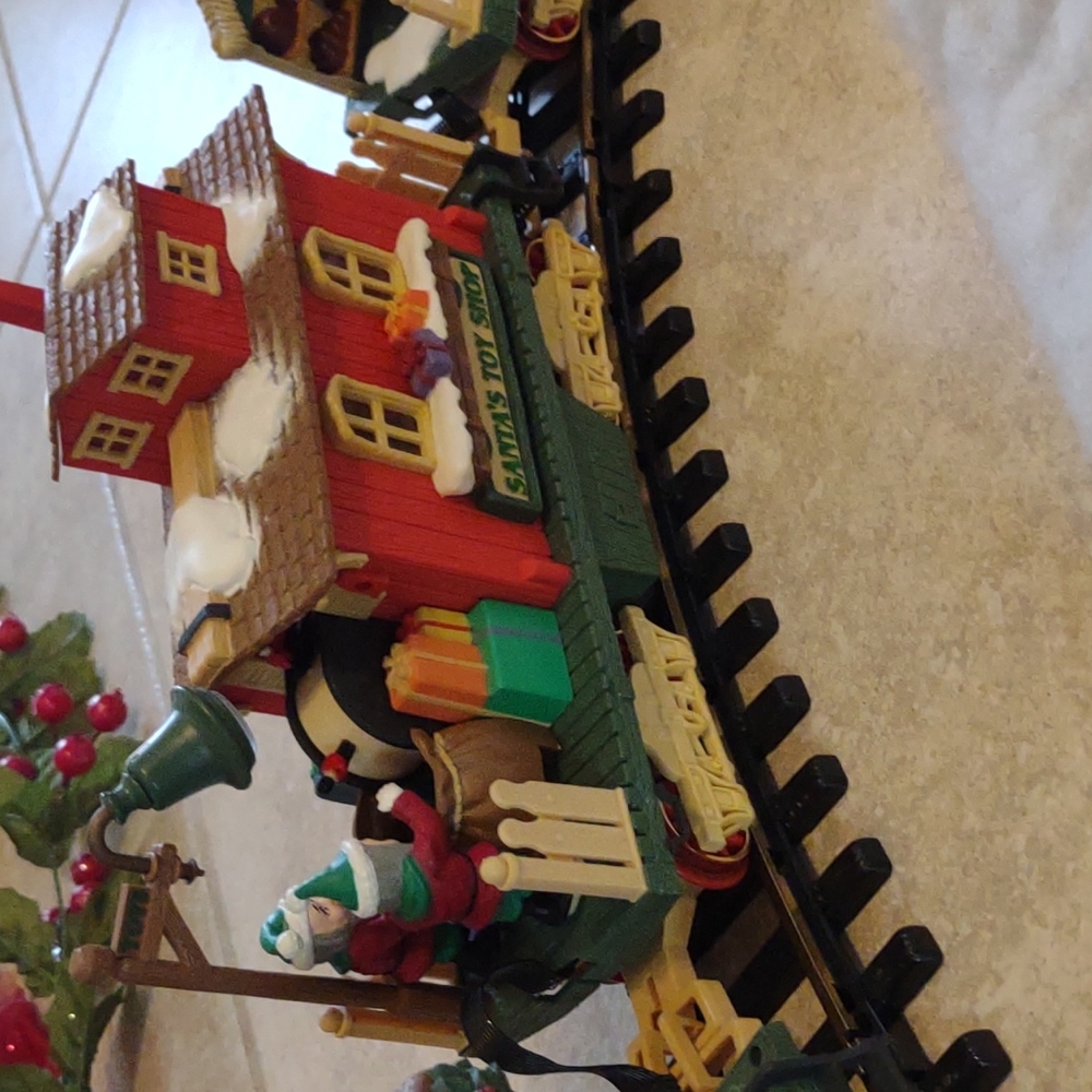Complete Christmas train set
